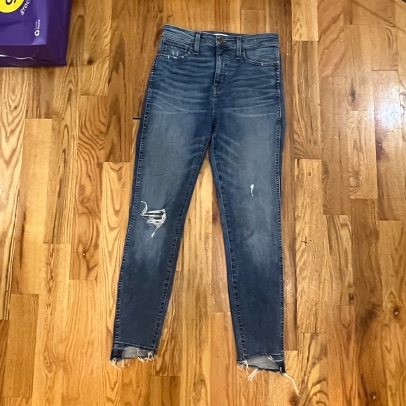 Madewell Curvy High Rise Skinny Denim Jeans - Picture 4 of 4
